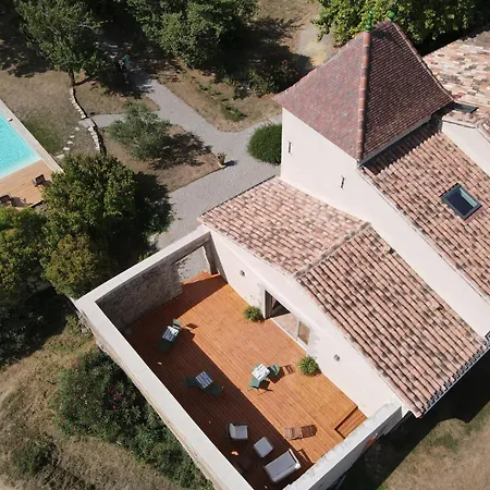 Domaine Des Peries - D'hotes Penzion Saint-Martin-Lalande